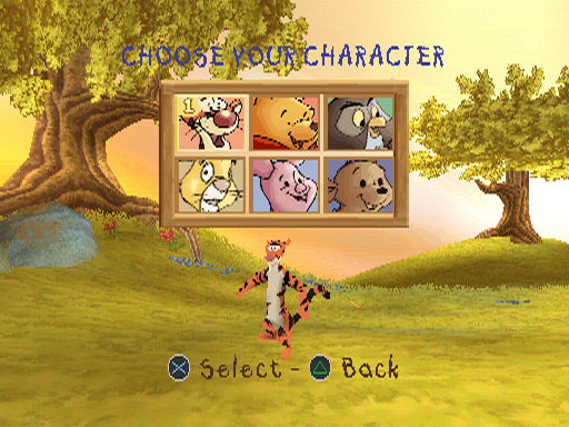 Pooh's Party Game in Search of the Treasure screenshot 2 for Playstation